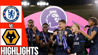 Chelsea vs Wolves | All Goals & Highlights | Premier League Cup Final U17 | 11/04/24