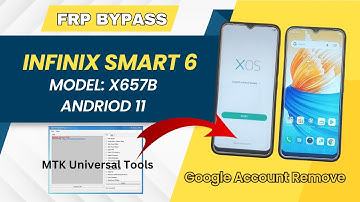 Infinix Smart 6 / X657B / FRP Bypass Android 11