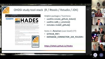 SOS Challenge Tutorial: Initiating A Network Study (Marc Suchard, Mar. 28)