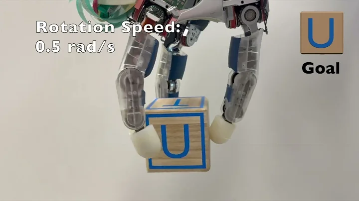 Learning Time-Optimal and Speed-Adjustable Tactile In-Hand Manipulation