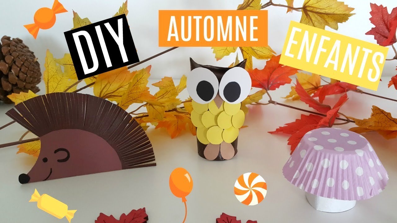 Bricolages et activités d'automne