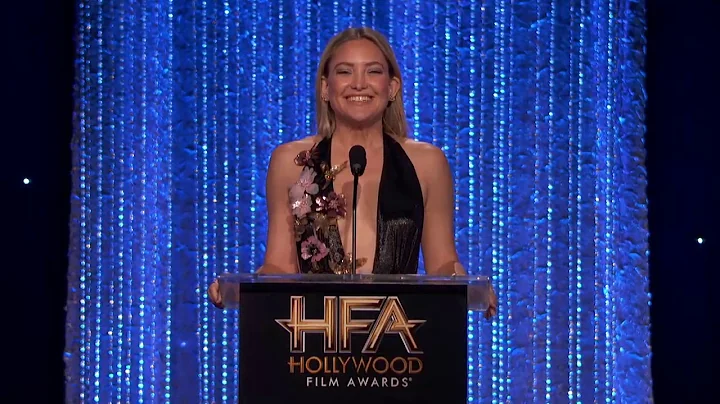 Kate Hudson Presents Ensemble Cast Award - HFAs 2016