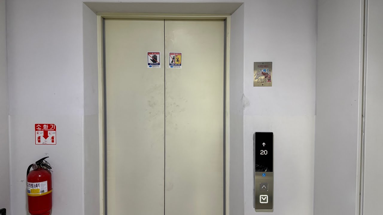 [중소업체 WBLX] 경기도 용인시 기흥구 상갈동 금화마을주공3단지아파트 현대엘리베이터 교체후