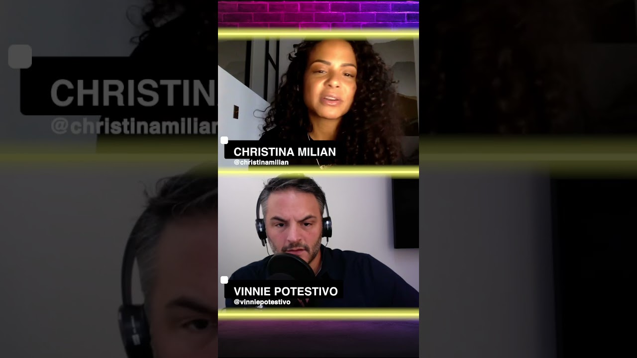 Christina Milian talks about being creative and going back to the studio, after I beg her.