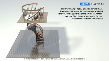 Spiraling Staircase - part 3 B - staircase completed