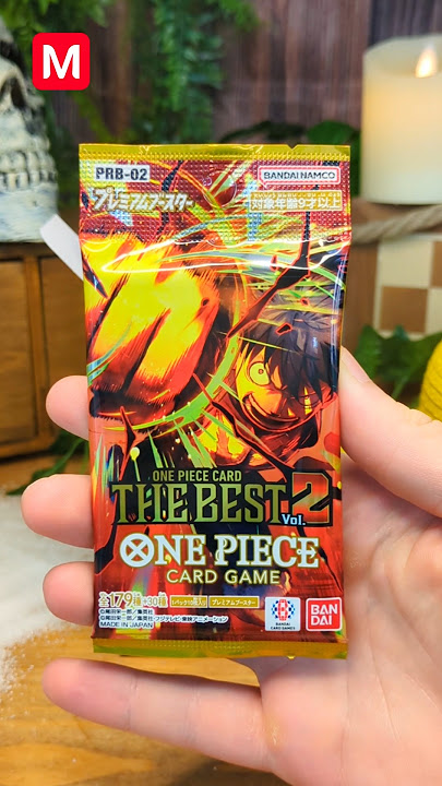 One Piece Card Game - PRB-02 THE BEST vol.2 Premium Booster Box #unboxing #onepiece #tcg #shorts
