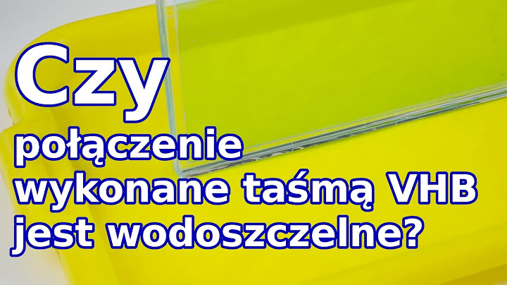 Test szczelności – Łączenie tafli szkła – Taśma piankowa VHB
