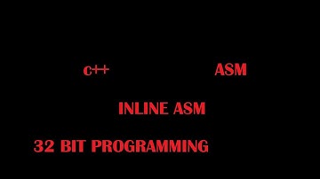 INLINE ASSEMBLY LANGUAGE || INCREMENT IN ARRAY C++