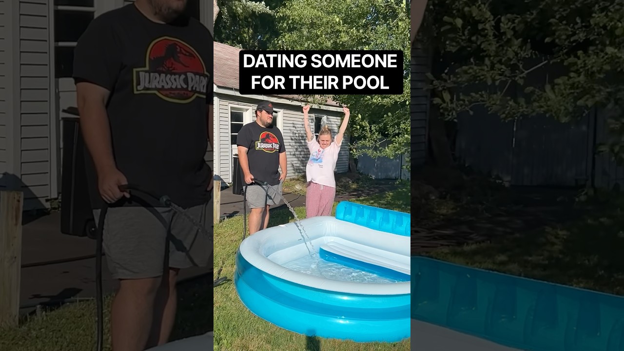 Seriously I just need a relaxing pool day #americanhighshorts #highschool #pool #dating #summer