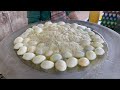 MASSIVE Boiled Egg Fry | 50 Eggs Fried on Huge Tawa | Indian Street Food