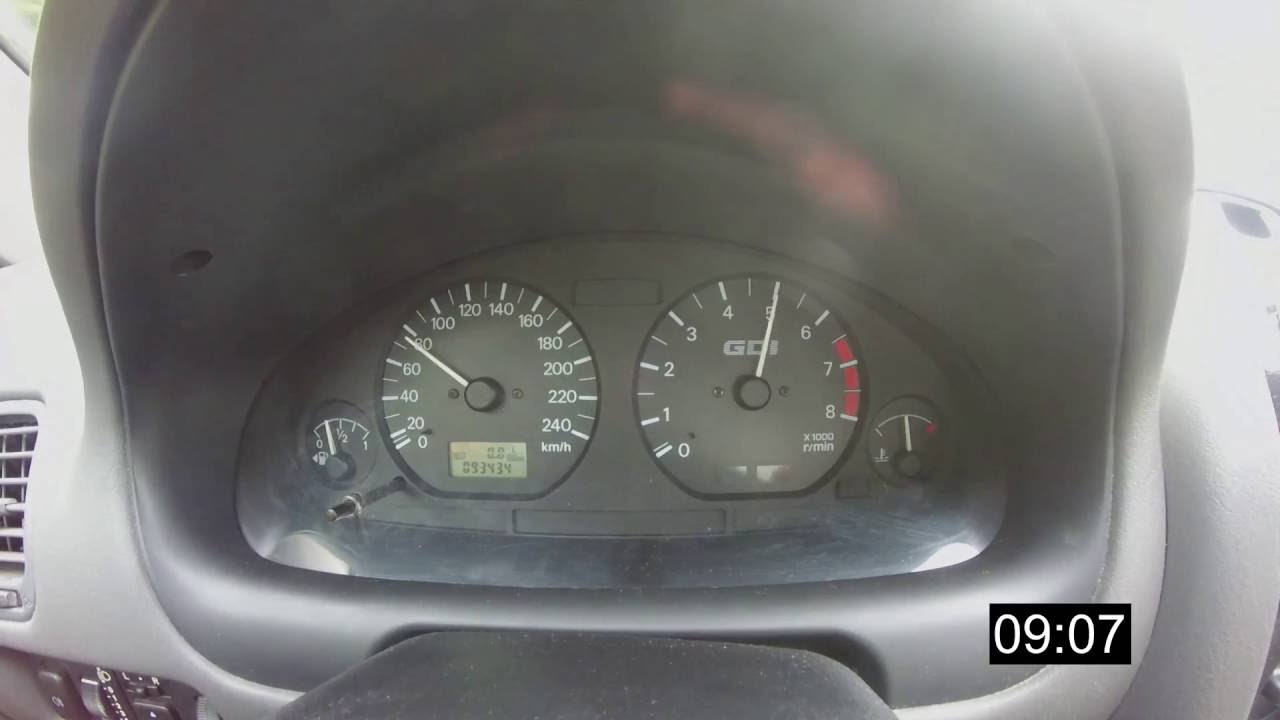 Mitsubishi Carisma 1.8 GDI 0100 Km/h (062 mph) YouTube