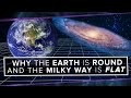 Why is the Earth Round and the Milky Way Flat? | Space Time | PBS Digital Studios