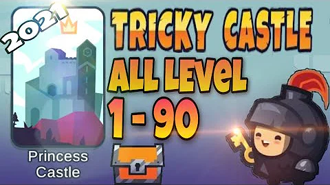 Tricky Castle ALL Levels 1 - 90 | Princess Castle Solution | Walkthrough