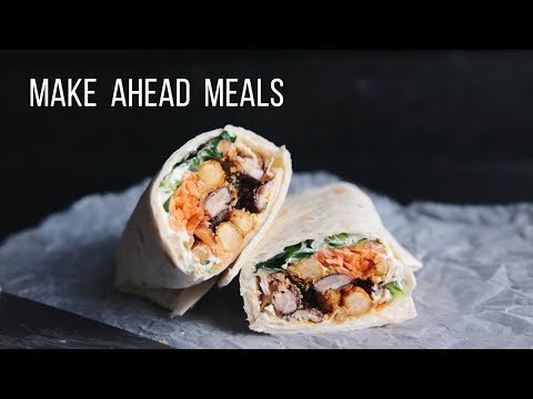 Make Ahead Vegan Meal Ideas!