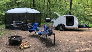 We rented a teardrop trailer! by Cherie & Cory 276 views 3 years ago 6 minutes, 58 seconds