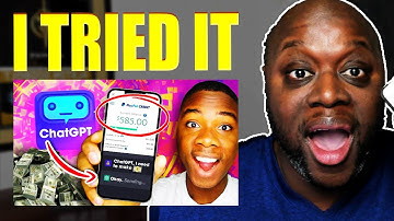 I Tried It Earn $10 EVERY 2 MINS Using ChatGPT  A FREE Money Making AI Bot!