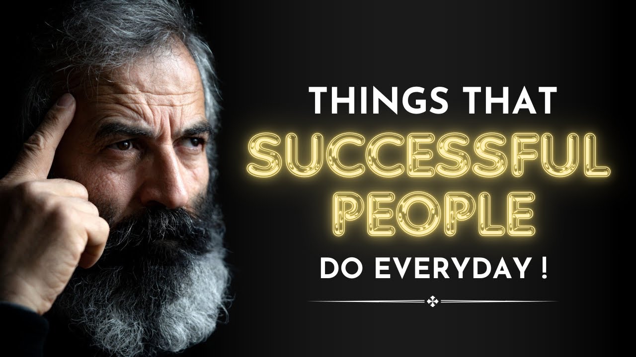 The 5 Daily Habits of Highly Successful People - YouTube