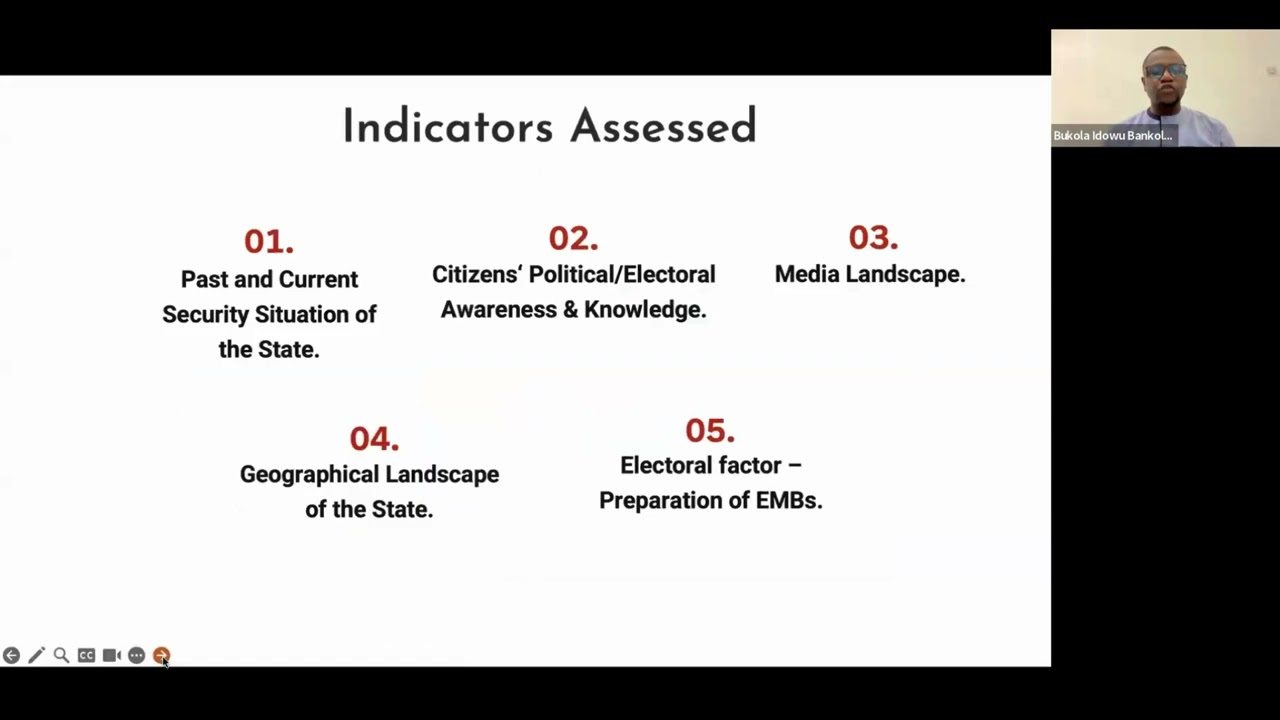Electoral Risk Forecasting: Lessons from the Edo Governorship