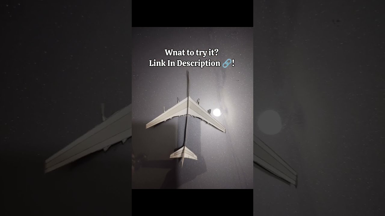 My First Ever Plane Papercraft 🛫🇵🇸❤ | Kra's Papercrafts