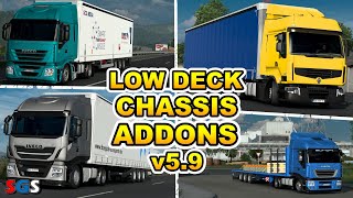 |ETS2 1.53| Low deck chassis addons for Schumi's trucks by Sogard3 v5.9 |ETS2 1.53| Low deck chassis addons for Schumi's trucks by Sogard3 v5.9