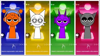Tiles Hop ⚡️ Sprunki Characters 🎵 Music Battle 🔥 Coffin Dance #sprunki #tileshop