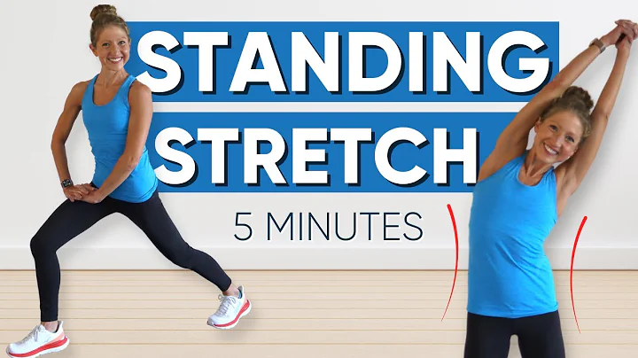 5 Minutes Standing Stretch Exercise (QUICK + EASY)...