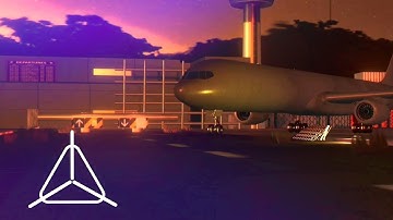 Prisma3D Airplane 3D animation