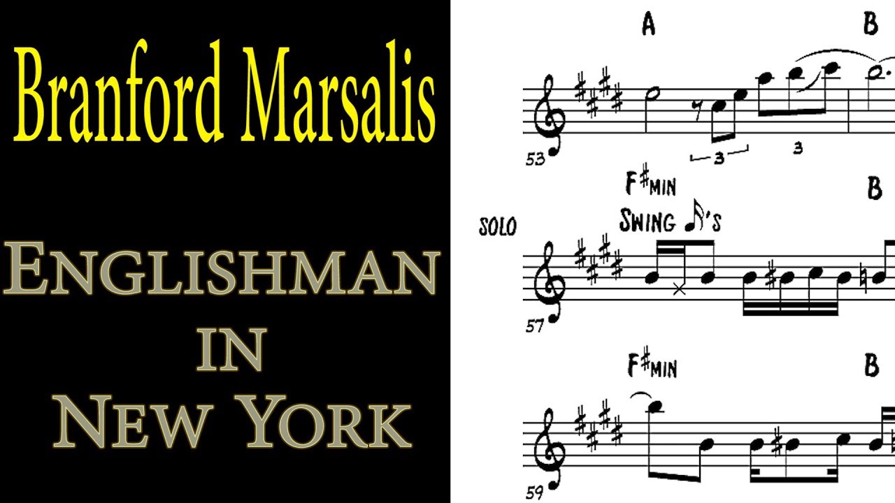Стинг инглиш мен. Sting Englishman in New York. Branford Marsalis Englishman in New York. Englishman in New York Sax. Englishman in New York Ноты для фортепиано.