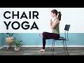 Chair yoga  10 minute easy stretch break from the desk