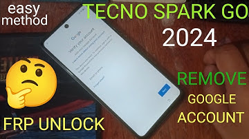 TECNO SPARK GO 2024 Frp / Google Account Bypass (without PC) step by step