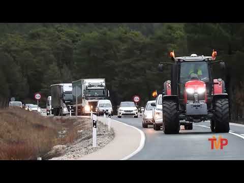Continúan las protestas en las carreteras de pinares