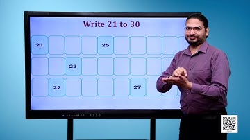 Class 1, Maths,  Chapter 8  Fun with Numbers Numbers 21 to 99 part 1 ISL Video