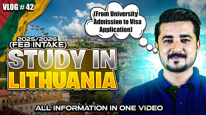 🎓Study in Lithuania 2025 🇱🇹 | Complete Guide 📄 Admission, Documents & TRP Process #studyineurope