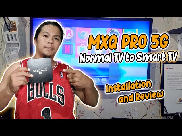 Unboxing MXQ Pro How to set up Full quide | Gawing Smart Tv ang lumang Tv class=