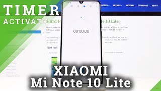 How to Use Stopwatch in XIAOMI Mi Note 10 Lite – Stopwatch App screenshot 1