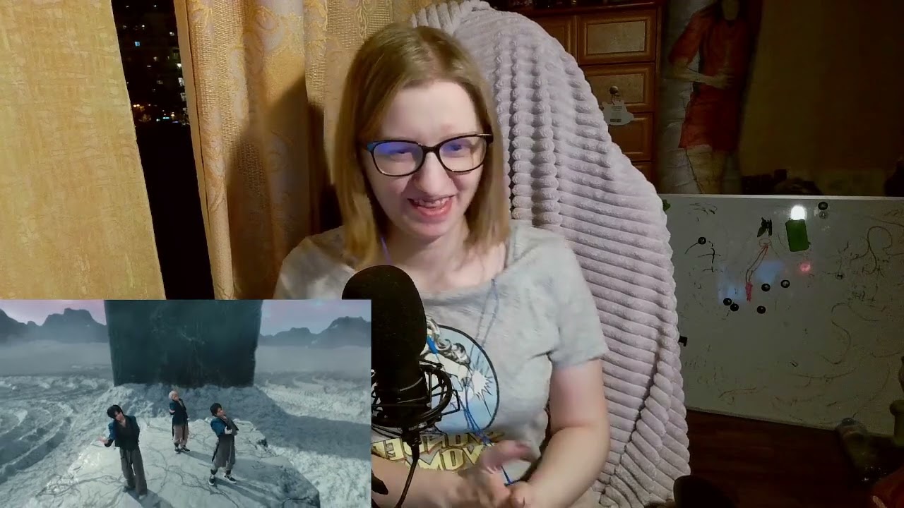 A Russian girl's reaction to Number_i's video -  BON/ ロシア人少女のビデオに対する反応 Number_i - BON