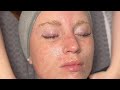 Laceys asmr facial  skincare with morgan