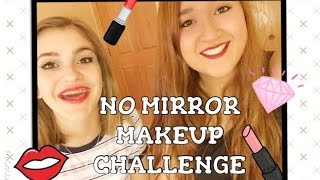 No Mirror Makeup Challenge ft. Daphionista
