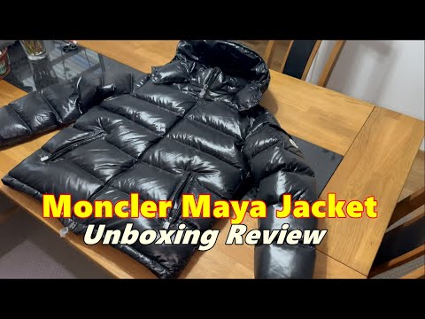 Moncler Maya Down Jacket Unboxing Review | from Suplook - YouTube