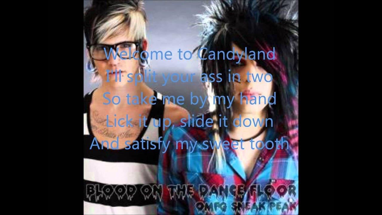 Candyland Blood On The Dance Floor Lyrics Welcome To Candyland - Blood On The Dance Floor (Lyrics On-Screen