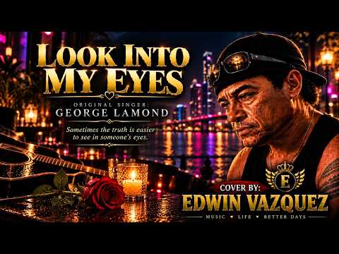 Look Into My Eyes - George LaMond | Edwin Vazquez Cover | Classic Freestyle Love Song