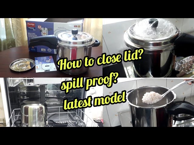 Prestige Stainless Steel Pressure Cooker Unboxing And Quick Review