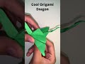 Awesome Cool Origami Dragon