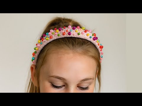 How to Crochet a Beaded Headband | Easy & Beautiful for  display picture 3