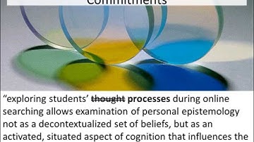 Epistemic Networks for Epistemic Commitments