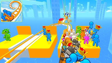 runner coaster gameplay all levels android.ios