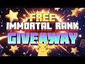 Immortal Rank Giveaway on Pika Network | OP Factions | Minecraft