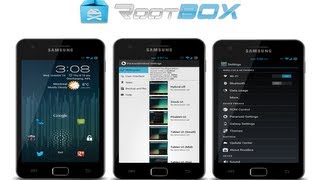 Vanilla RootBox Galaxy S2. Cyanogenmod 10.1 + AOKP