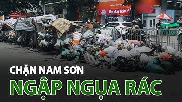 Hà Nội ngập ngụa rác thải sau hai ngày dân chặn bãi rác Nam Sơn | VTC14
