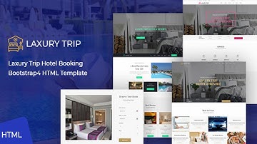 Laxury Trip - Hotel Booking HTML Template | Themeforest Website Templates and Themes